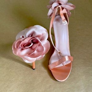 Brand new satin shoes